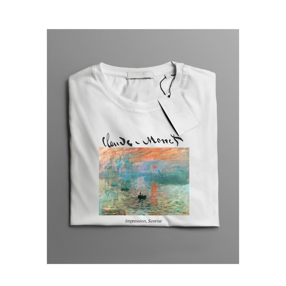 Monet Impression Sunrise T-Shirt, Art Tee